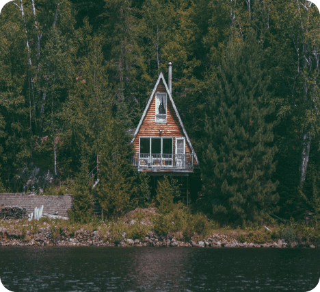 Private Fenced Cabin